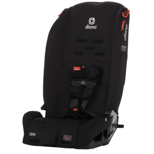 Diono Radian 3R Convertible Car Seat, Rear-Facing, Slim Fit 3 Across, Child Safety, for Baby to Toddler, Black
