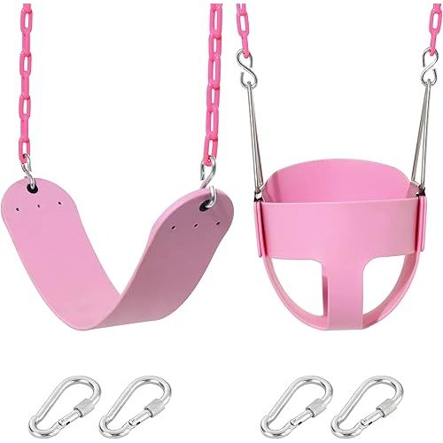 Heavy Duty Toddler High Back Full Bucket Swing Seat - Swing Set Accessories