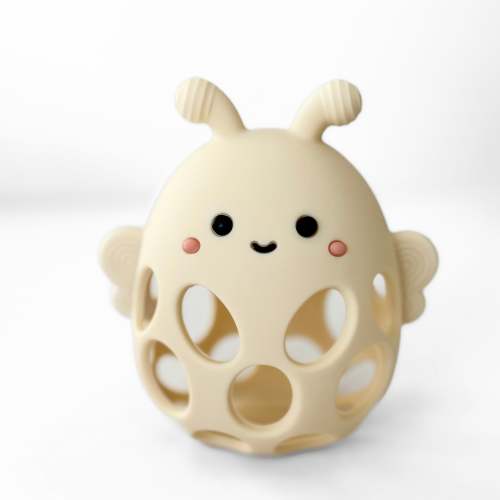 Honey Bee Teether in Yellow