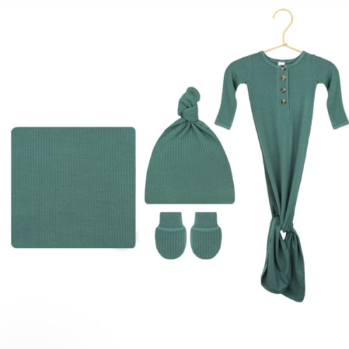 Pierce Ribbed Newborn Hat Bundle (Gown) – Lou Lou & Company