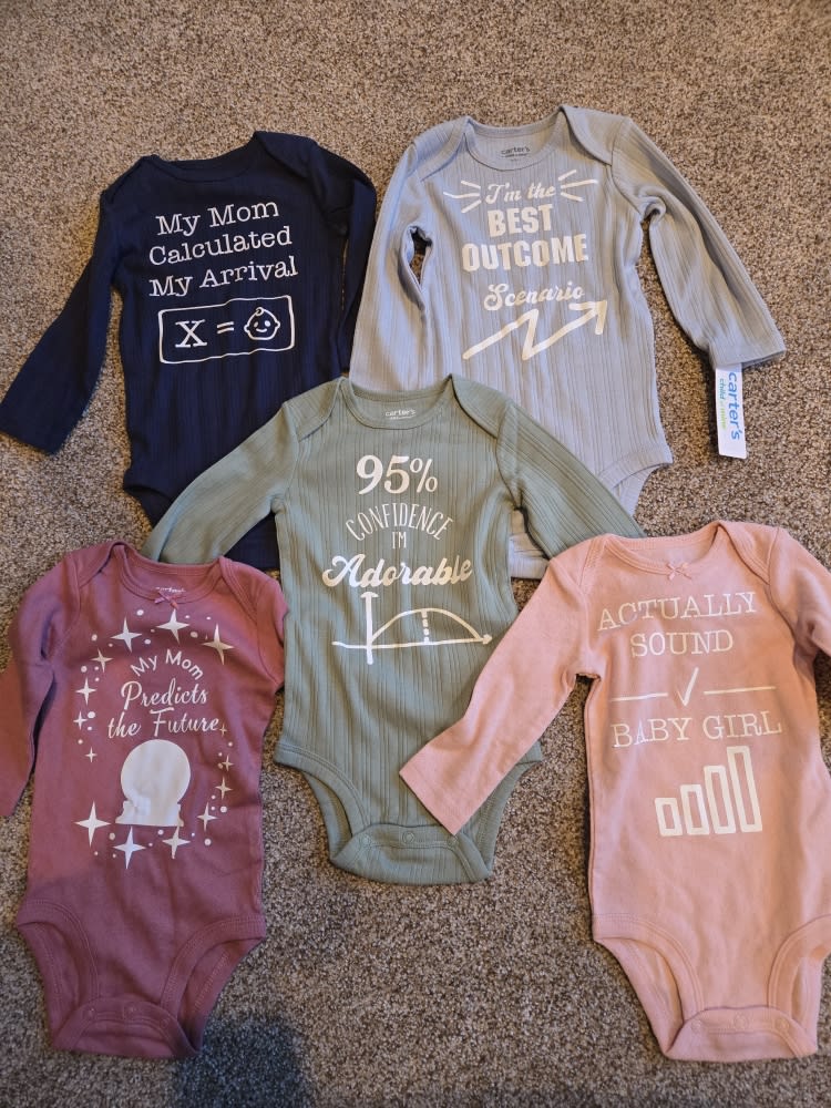Baby Girl 4-Pack Long-Sleeve Multipack Bodysuits | Carter's
