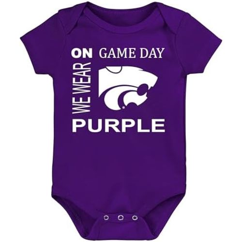 Kansas State Wildcats On Game Day Baby Bodysuit