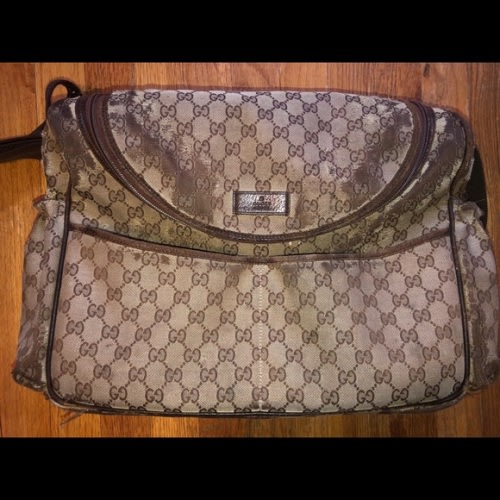 Gucci diaper bag