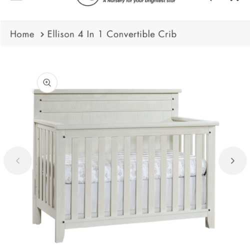 Ellison 4 in 1 Convertible Crib - Buy Now from NovaCrib
