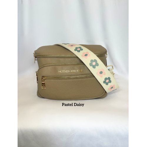 Zoey Crossbody Bag-Brown + Strap