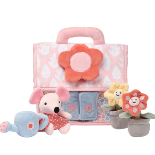 Floral Cottage Interactive Plush Play Set