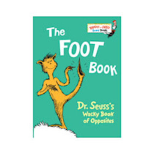 Penguin Random House The Foot Book: Dr. Seuss's Wacky Book of Opposites (Board Book)