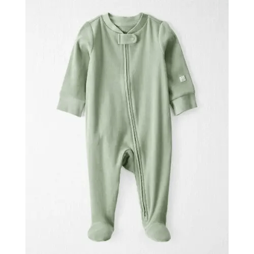 Baby Organic Cotton Rib Sleep & Play Pajamas - Little Planet | Carter's