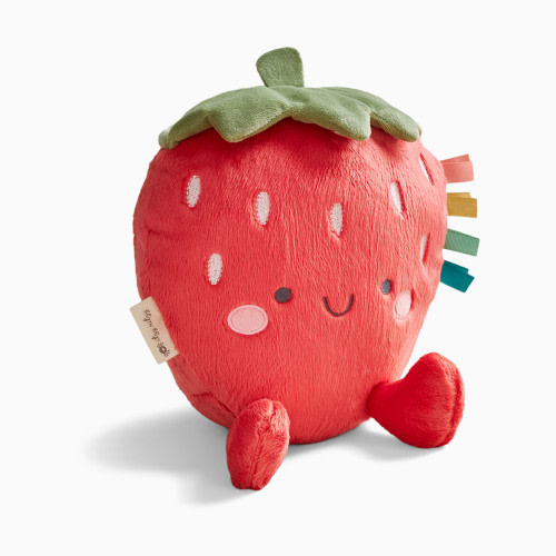 Itzy Ritzy Sweetie Snuggles Plush Toy - Strawberry
