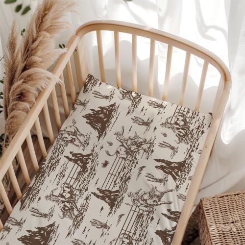 Western Crib Sheets Boy, Baby Boy Crib Bedding, Western Baby Bedding Boy, Cowboy Nursery Bedding, Mini Crib Bedding, Baby Cowboy Crib Sheet