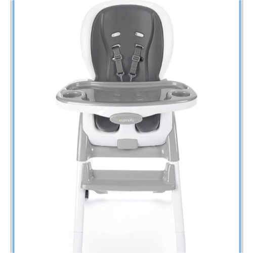Ingenuity SmartClean Trio Elite 3-in-1 Convertible Baby High Chair, Toddler Chair, and Dining Booster Seat, For Ages 6 Months and Up, Unisex - Slate