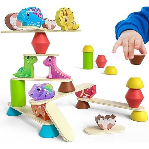 Dinosaur Stacking Toys