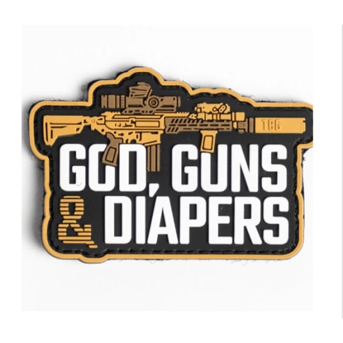 God, Guns & Diapers Patch - AR V2 by Tactical Baby Gear