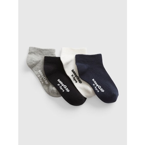 Toddler No-Show Socks (4-Pack)