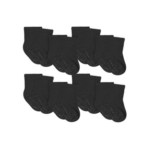 Gerber Baby & Toddler Boy or Girl Gender Neutral Wiggle-Proof Jersey Crew Socks, 8-Pack, (0/6 Months - 5T)