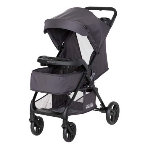 Baby Trend Passport Carriage Stroller with Privacy Net, Silver Sky Grey