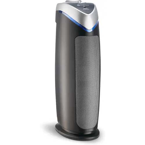 GermGuardian Air Purifier with HEPA 13 Filter, Removes 99.97% of Pollutants, Covers Large Room up to 743 Sq. Foot Room in 1 Hr, UV-C Light Helps Reduce Germs, Zero Ozone Verified, 22”, Gray, AC4825E