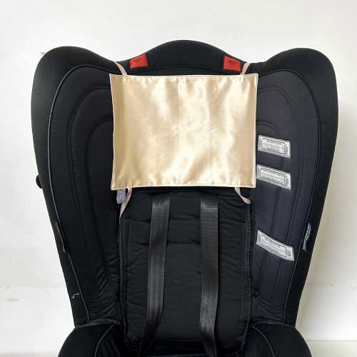 100% Pure Mulberry silk baby car seat headrest cover, silk stroller liner, rocking chair hair protector