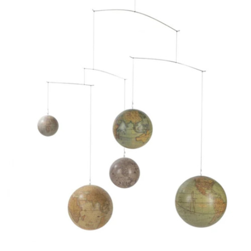 Authentic Models Globe Mobile | Historical World Decor