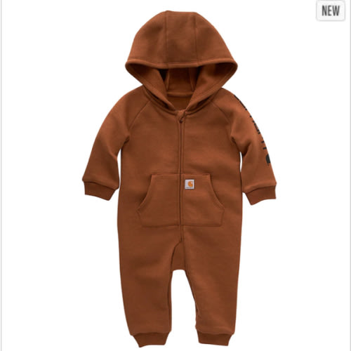 Boys' Long-Sleeve Fleece Zip Front Coverall (Baby) | Baby Boy (0-24M) | Carhartt