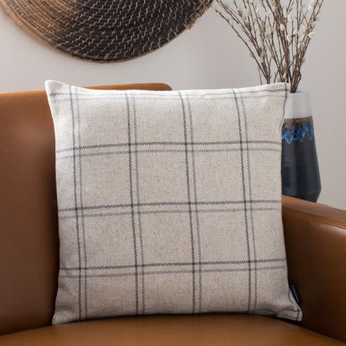 Gardnertown Checkered Throw Pillow