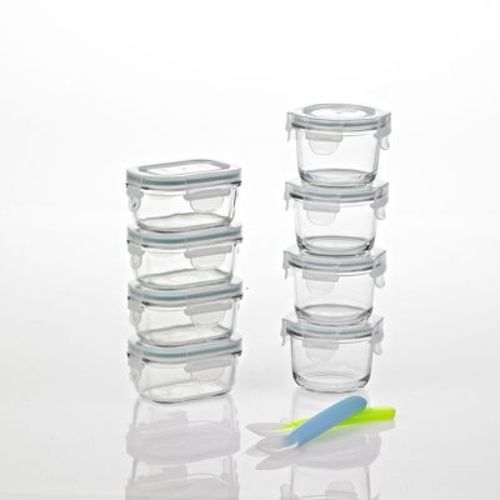 Glasslock Homemade Baby Food Bpa Free Glass Storage Containers 18 Piece Set