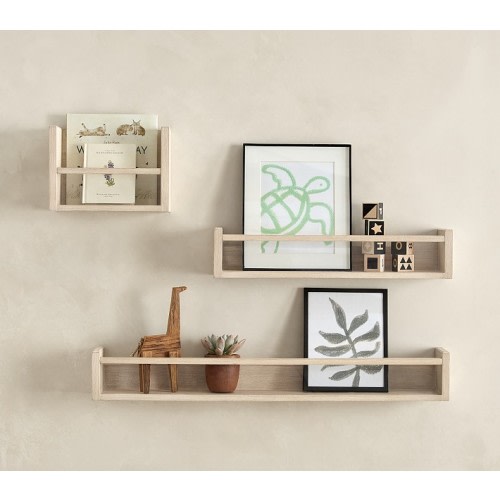 Biscotti Wood And Acrylic Shelving (12" - 36")