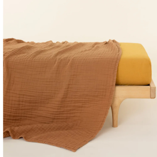 Limited Edition Bed Blanket | Organic Cotton Gauze | Willaby – willaby