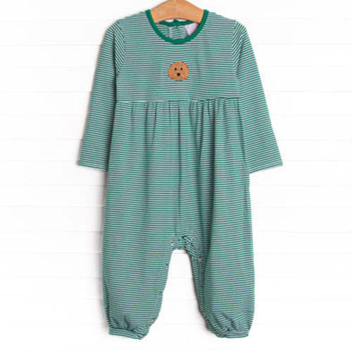 Doodle Days Embroidered Romper, Green – Stitchy Fish