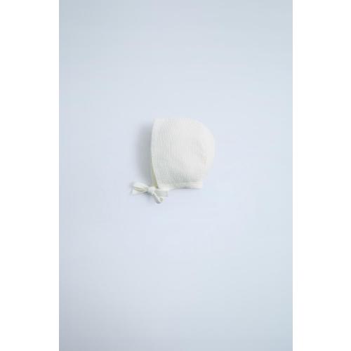 KNIT BONNET - Light ecru | ZARA United States