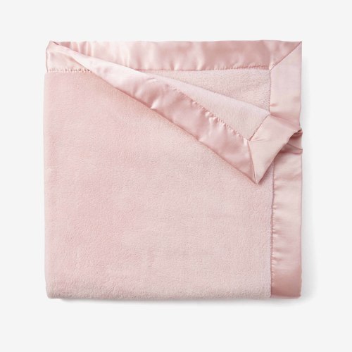Pale Pink Coral Fleece Baby Stroller Blanket
– Elegant Baby