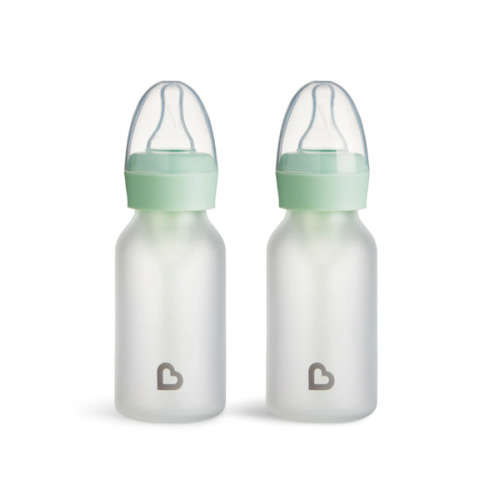 Bond™ Silicone Glass Bottle 4oz 2pk | Munchkin