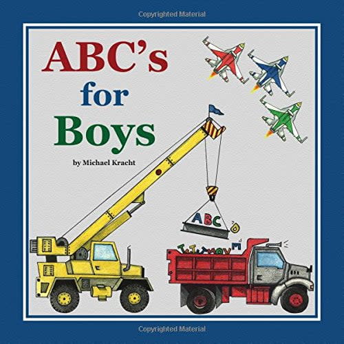Pre-Owned ABC's for Boys (Alphabet Book, Baby Book, Children's Book, Toddler Book) Paperback