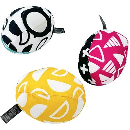 MamaRoo Replacement Toy Balls for Mamaroo 4moms Swing,More Choices for Interactive and Reversibletoy Balls That Complement The MamaRoo with Dark Grey Cool Mesh Fabric.