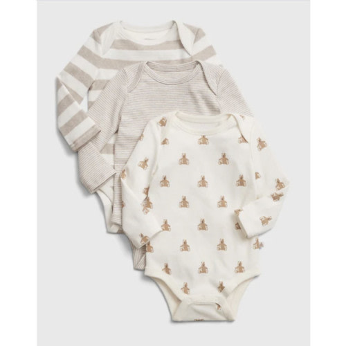 Baby Assorted Print Bodysuit (3-Pack)