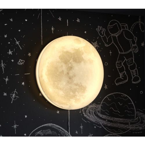 Lit Acrylic Moon