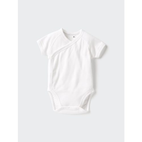 Baby Baby Bodysuit Short Sleeve | Open Front | UNIQLO US