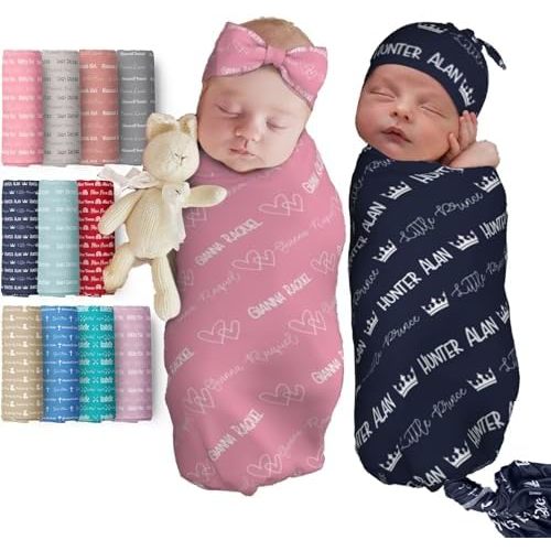 Personalized Baby Blankets - Custom Designs for Girls & Boys, Perfect Gifts