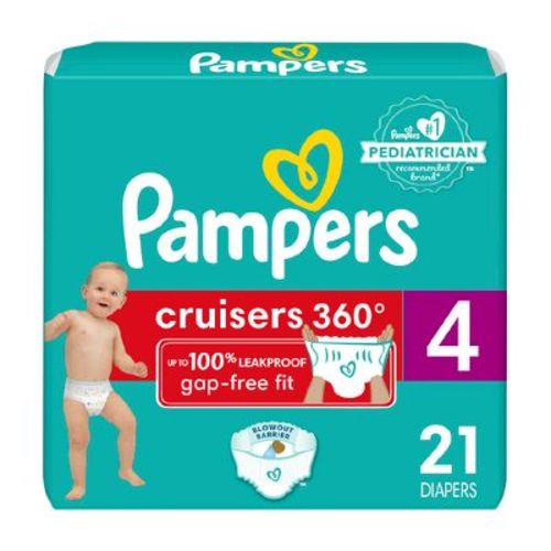 Pampers Cruisers 360 Diapers - Size 4 - 116ct