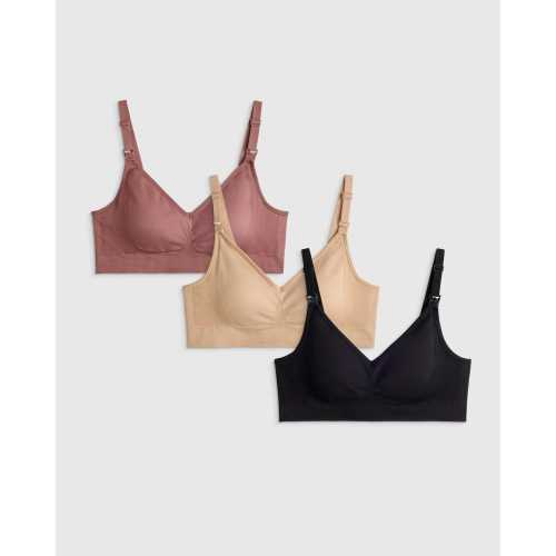 Seamless Nursing Bra 3 Pack