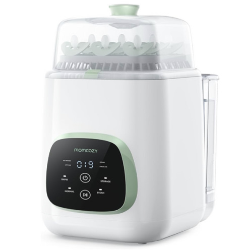 Momcozy KleanPal Pro Baby Bottle Washer, Sterilizer & Dryer - All-in-One Cleaning Machine for Bottles, Pump Parts & Baby Essentials - Time-Saving & Effortless Care