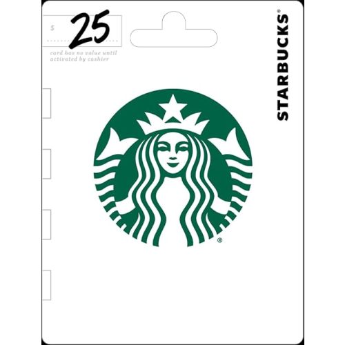 Starbucks Gift Card $25