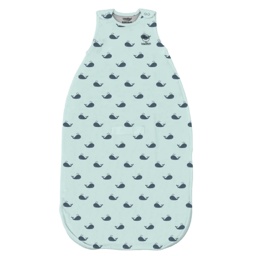 4 Season® Ultimate Baby Sleep Bag, Merino Wool & Organic Cotton, Whales