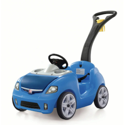 Step2 Kids Blue Whisper Ride Push Car