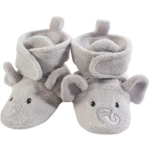 Hudson Baby Unisex-Child Cozy Fleece Booties Winter Accessory Set