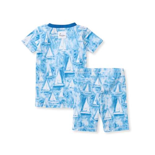 Mediterranean Sailing Organic Cotton Two-Piece Pajamas – Burt's Bees Baby