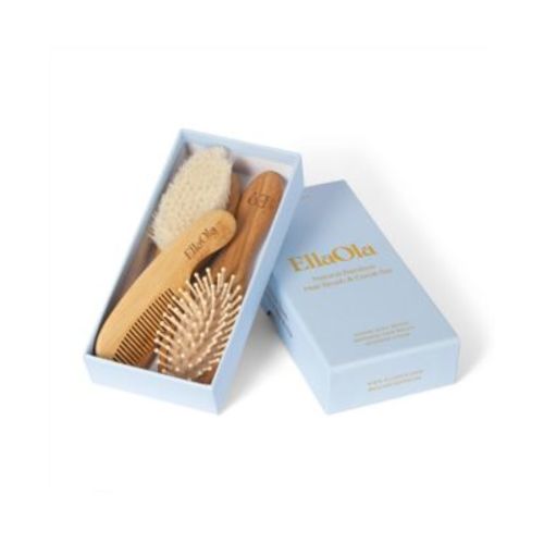 Ella Ola 3 Piece Bamboo Brush & Comb Set