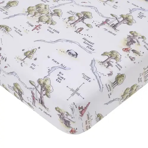 Disney Baby Basics - Piece Standard Crib Fitted Sheet - Wayfair Canada