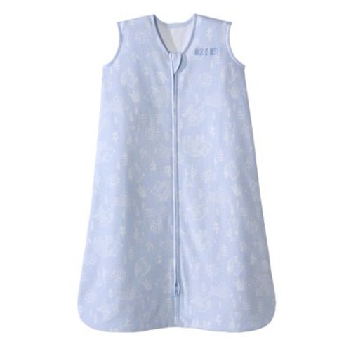 Halo® Sleepsack® Wearable Blanket, 100% Cotton, Blue Woodland, Infant Boys, Small, 0-6 Months