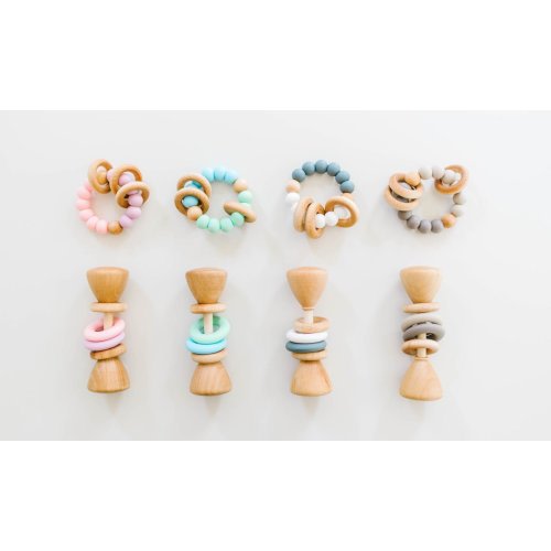 Classic Rattle + Teether Bundle Set